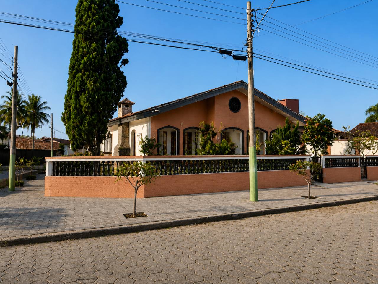Fachada da Casa de Repouso Paraíso